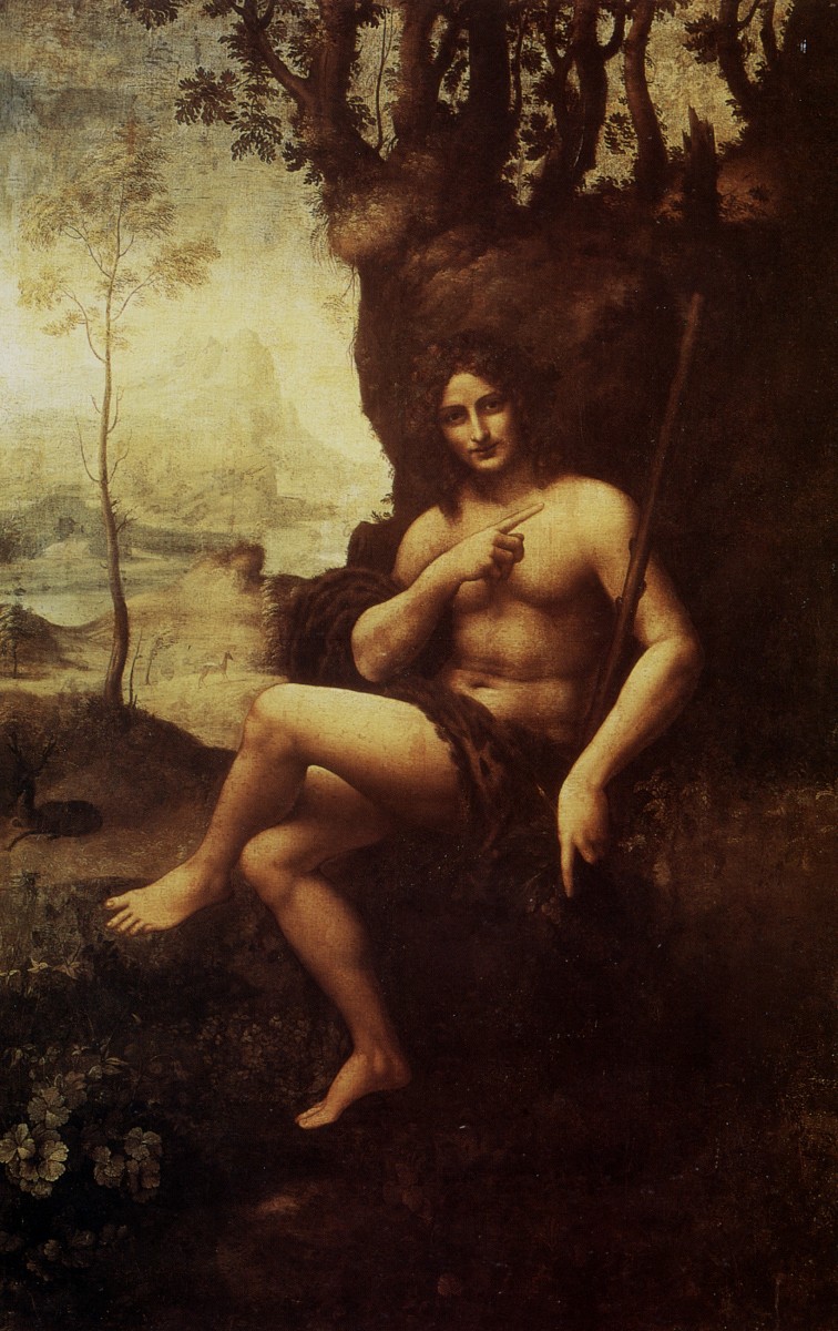 Leonardo di ser Piero da Vinci, dit Leonard de Vinci (1452-1519)  Bacchus 1513 1515.jpg